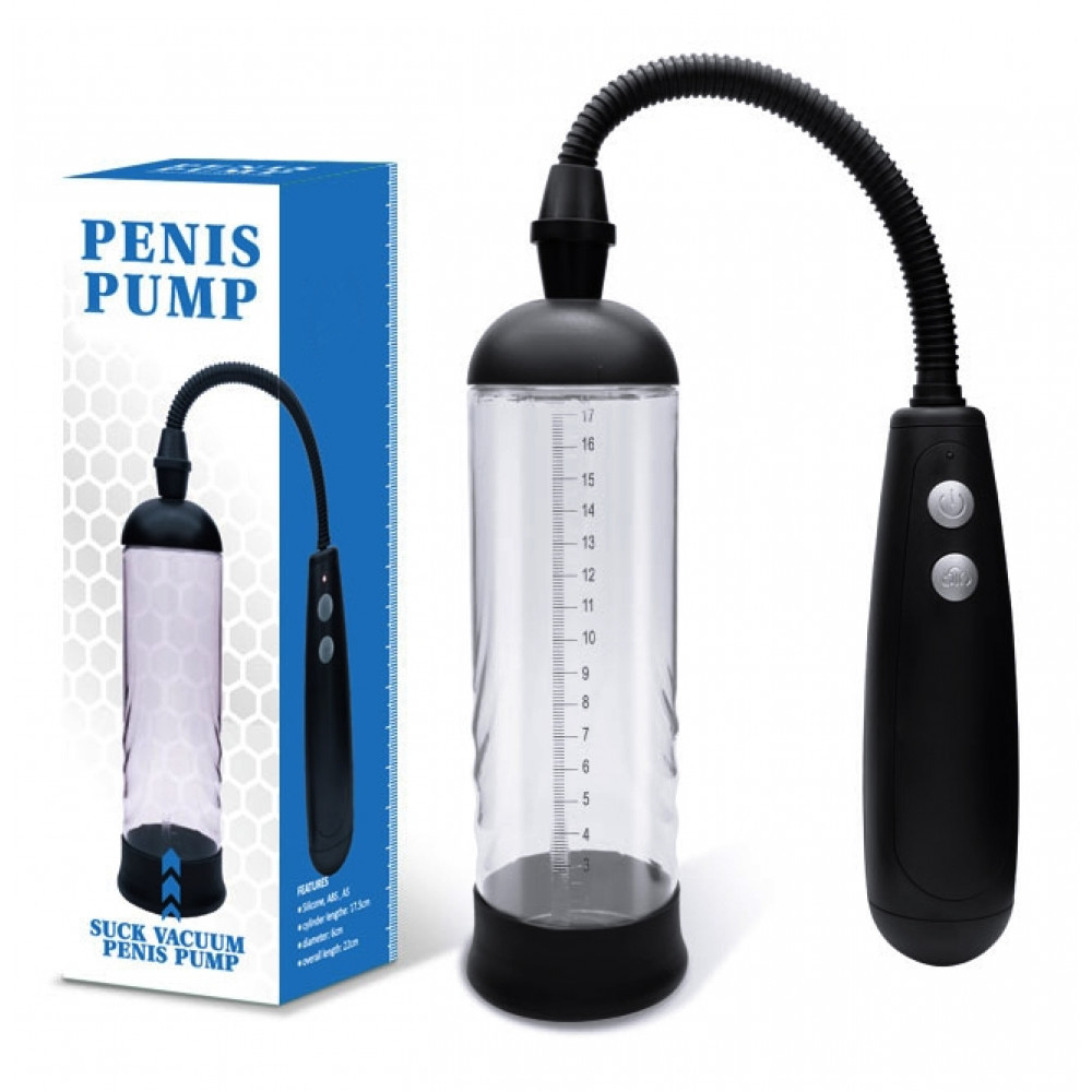 Помпы - Автоматическая вакуумная помпа с зарядкой от USB CANWIN Penis Pump - P403AU