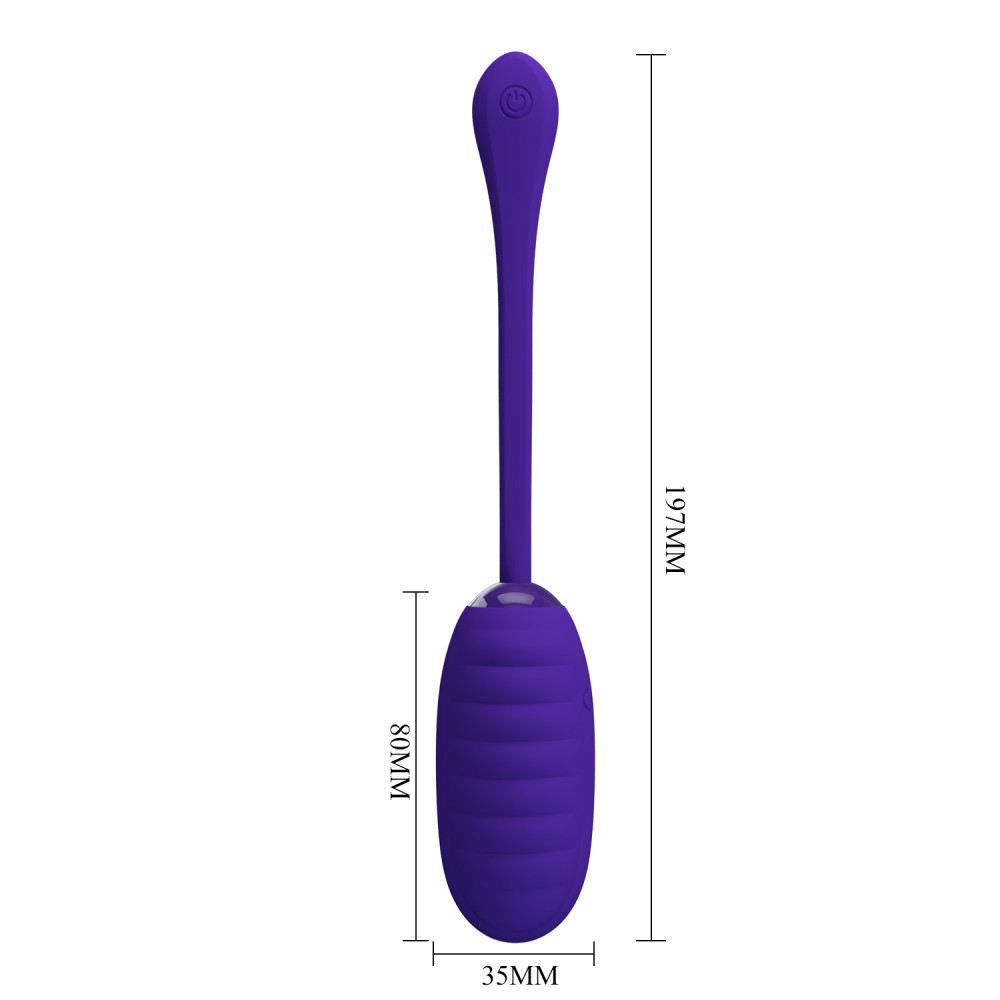  - УЦІНКА - Віброяйце серії Pretty Love - Kirk EGG Purple, DIS-BI-014654-3 9