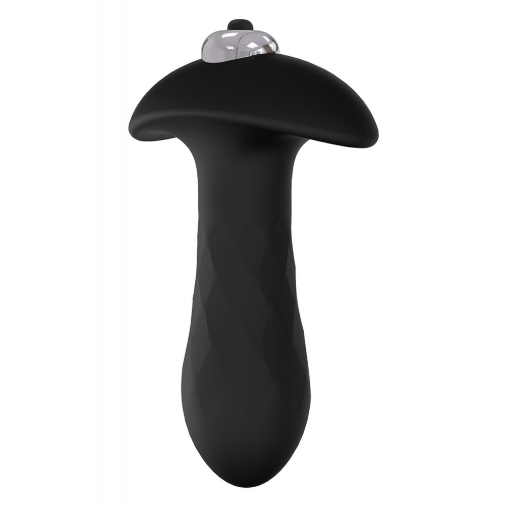  - Анальная пробка с вибропулей Dream Тoys Еssentials черная 2