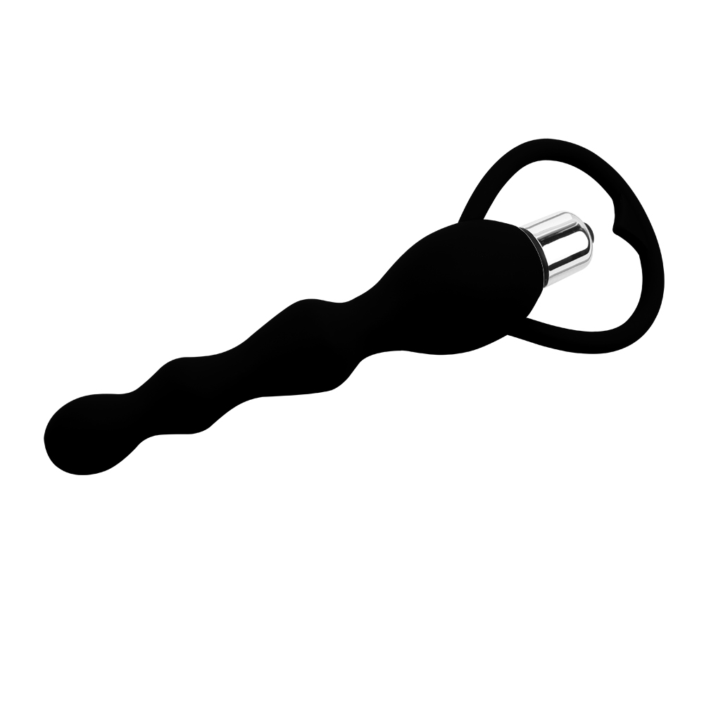 Анальные игрушки с вибрацией - Анальный стимулятор с вибрацией Chisa Black Mont 2