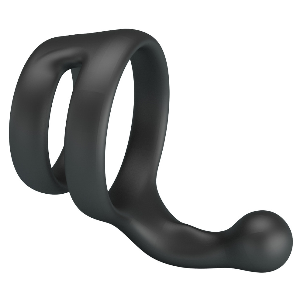  - Ерекційне кільце Crazy Bull - Yancy Silicone Cock Ring, BI-210231 3