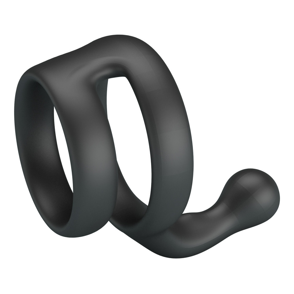  - Ерекційне кільце Crazy Bull - Yancy Silicone Cock Ring, BI-210231 4