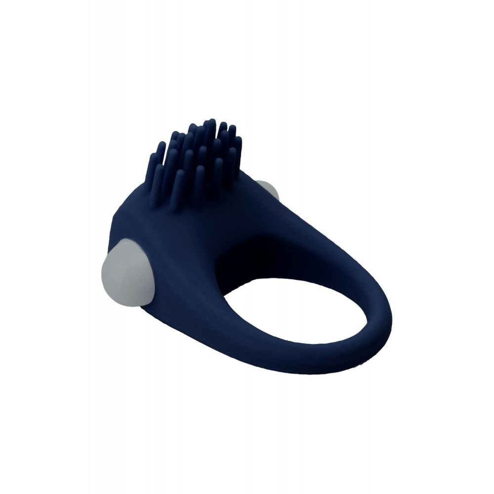 Разное - Эрекционное кольцо Dream Toys Rings of Love с усиками, синего цвета 3