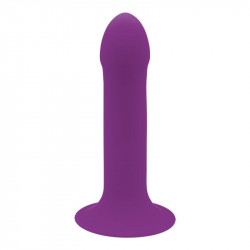 Фалоімітатор термореактивний Adrien Lastic Hitsens 6 на присосці, фіолетовий