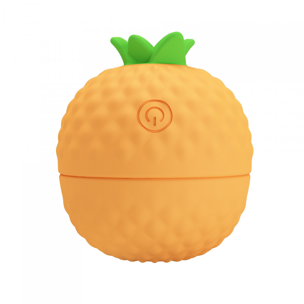 Вибропули и мини-вибраторы - Клиторальный пульсатор PRETTY LOVE Pineapple Secret оранжевый, 5,7 х 5,1 см 1