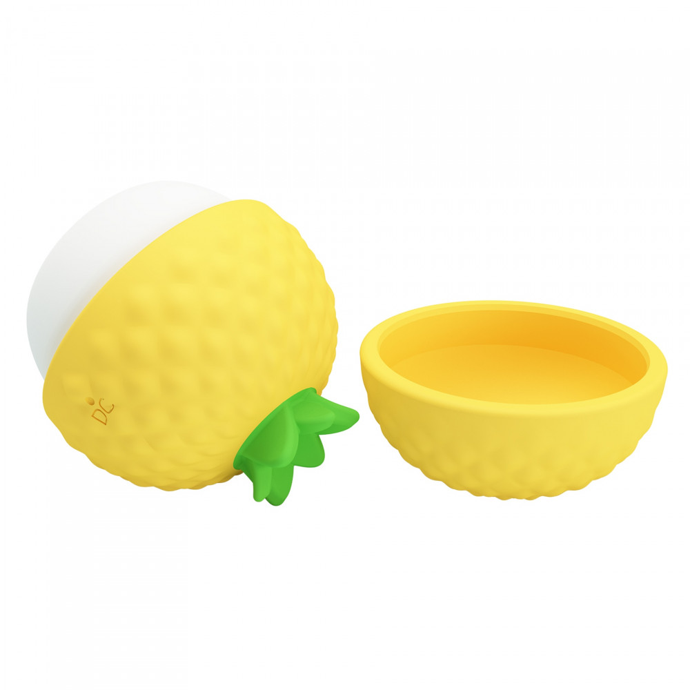 Вибропули и мини-вибраторы - Клиторальный пульсатор PRETTY LOVE Pineapple Secret желтый, 5,7 х 5,1 см 5
