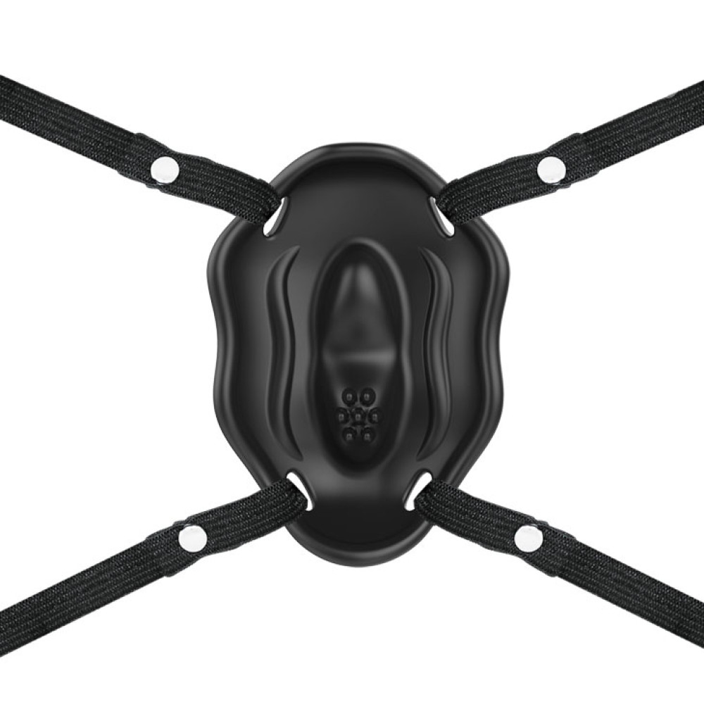 Вибропули и мини-вибраторы - Клиторальный стимулятор Pretty Love на трусиках, черный 4