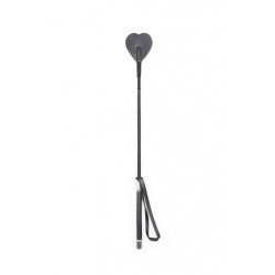 Стек сердце DS Fetish Whip heart black