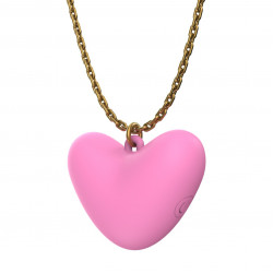 Мини-вибратор клиторальный Every Night Toys Eileen сердце, светло-розовый, 10 режимов вибрации