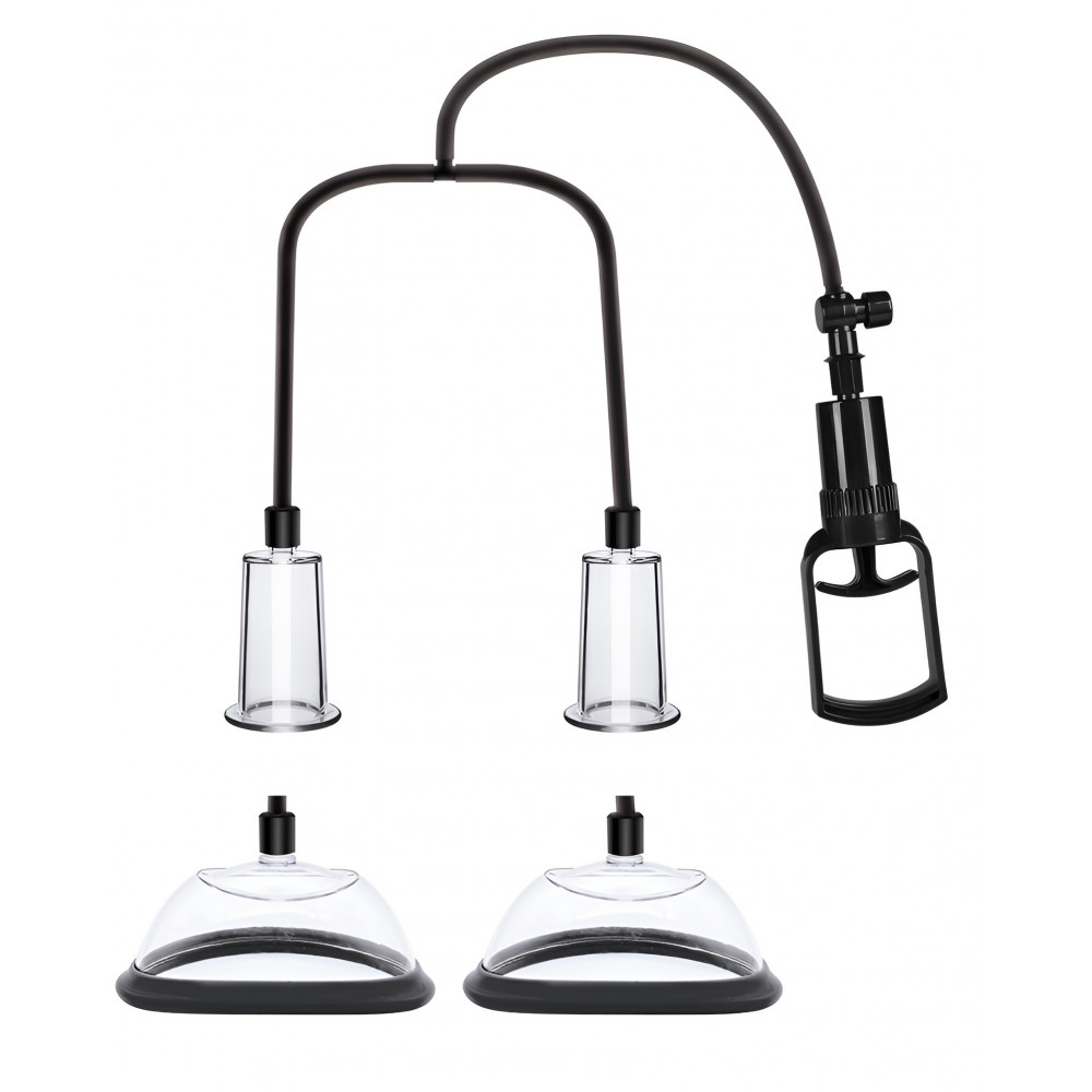  - Набір для стимуляції сосків, клітора та статевих губ CANWIN Female Pumps Set, CAN-P168 1