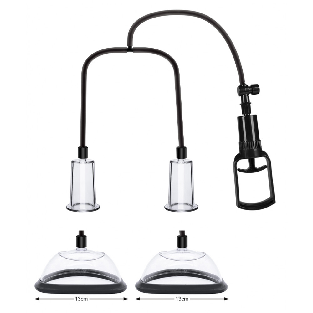  - Набір для стимуляції сосків, клітора та статевих губ CANWIN Female Pumps Set, CAN-P168 4