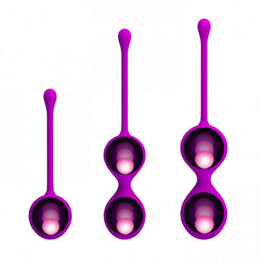 Вагинальные шарики - Набор вагинальных шариков BI-014505 3