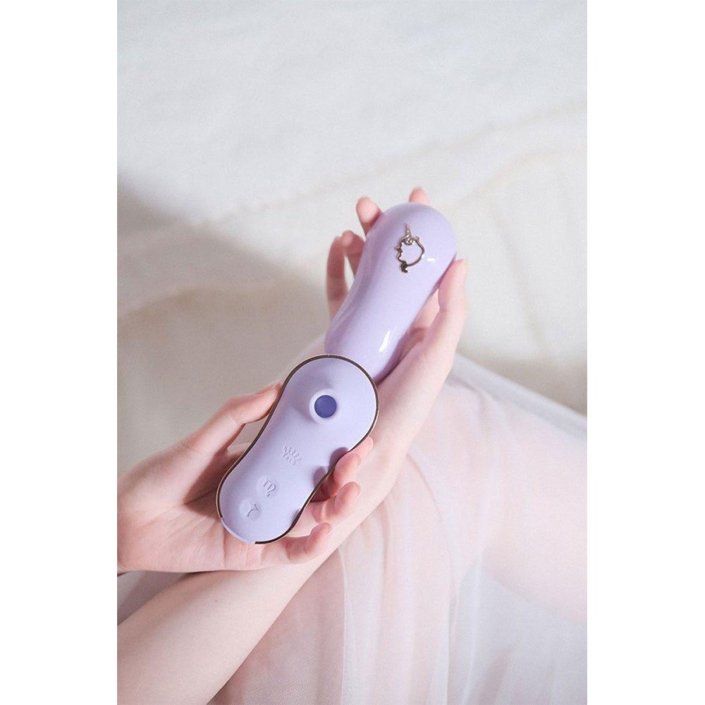 Секс боксы - Набор секс игрушек Zalo UNICORN Vibratrion & Thrusting Set - Yellow 13