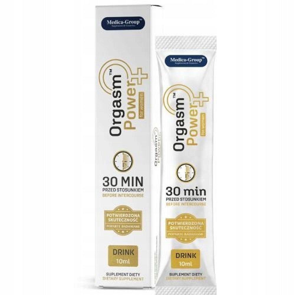 Різне - Жіночий напій для підвищення лібідо Medica-Group Orgasm Power for Women Drink, 10 мл 1