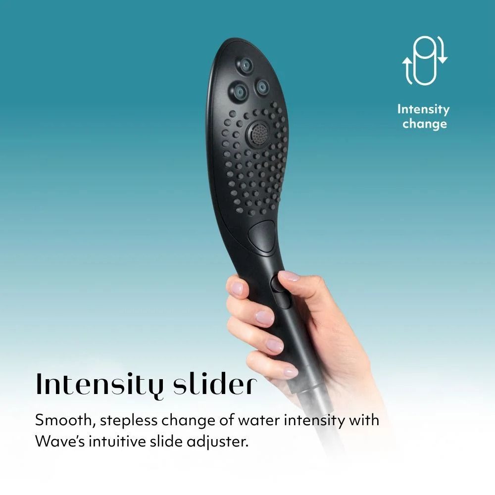 - Насадка для душу Womanizer Wave, чорна 8