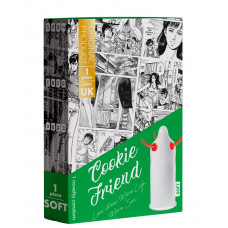 Насадка-презерватив одноразовая с эластичными усиками EGZO Cookie Friend