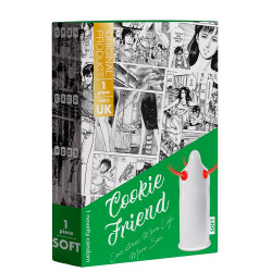 Насадка-презерватив одноразова з еластичними вусиками EGZO Cookie Friend