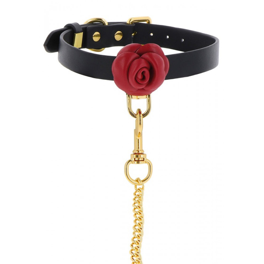 Різне - Нашийник з повідцем Taboom Wild Roses Collar & Leash з декоративними трояндами 5