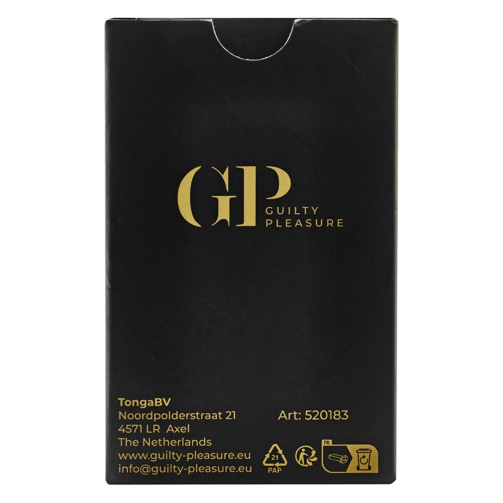 БДСМ игрушки - Подарочный набор БДСМ Guilty Pleasure Subtle Spark, черный, 6 предметов 12