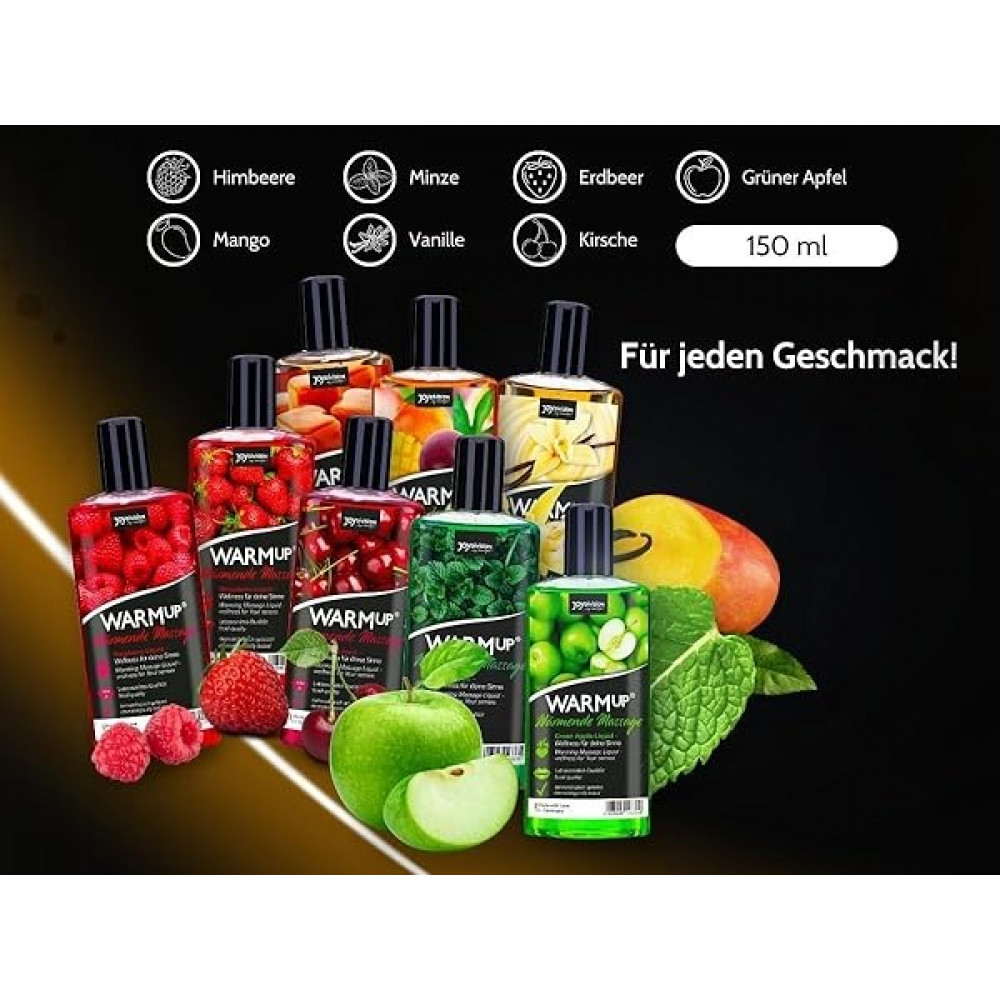 Разное - Съедобное масссажное масло с разогревающим эффектом WARMup Vanilla 150 мл 8