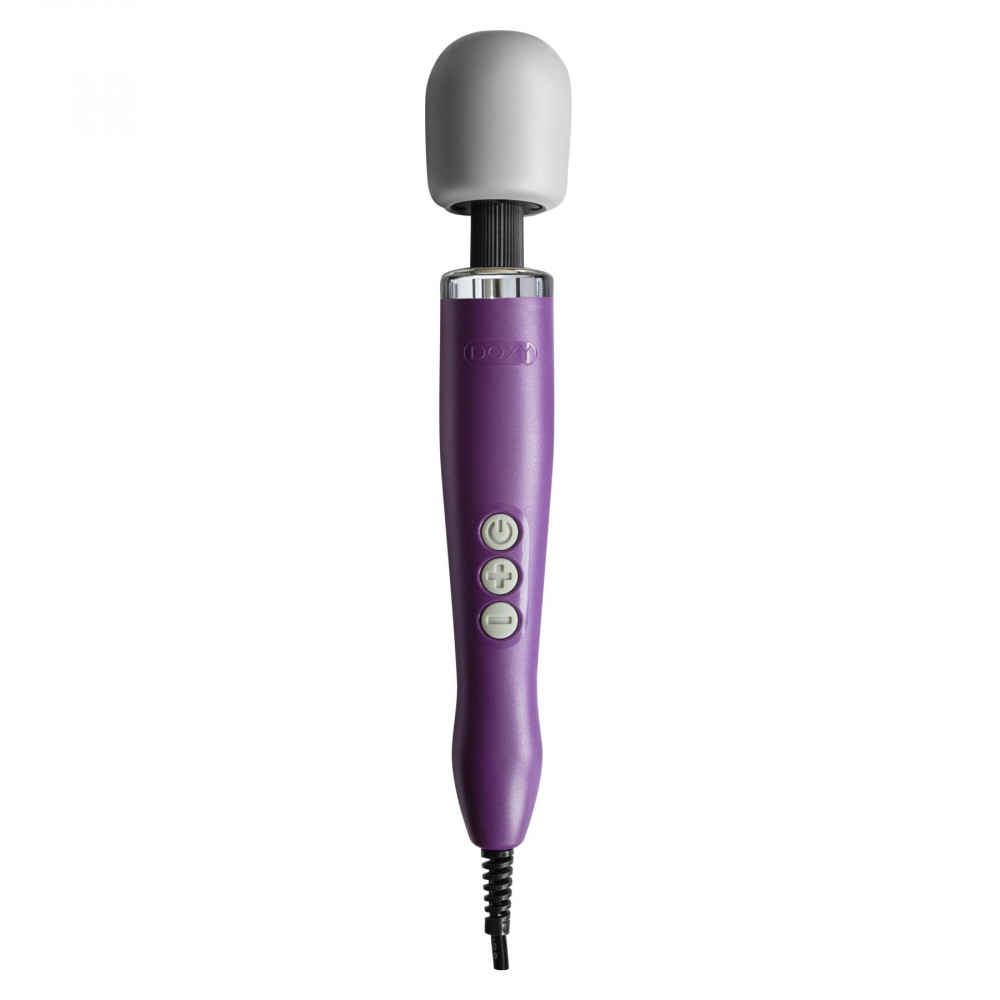 Вибромассажеры - Вибромассажер DOXY Original Purple, очень мощный, питание 220В, пульсирующие вибрации