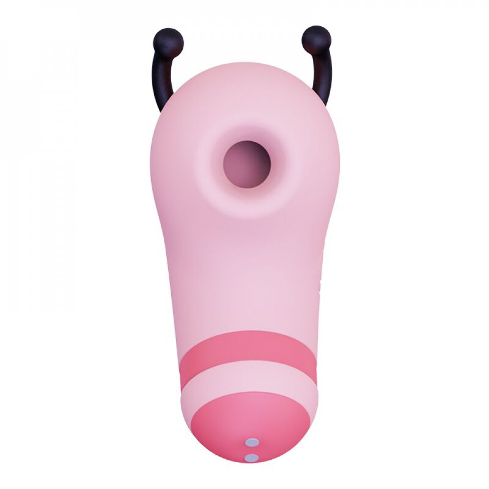 Вибраторы вакуумные - Вакуумный стимулятор с микротоками CuteVibe Beebe Pink, на палец 5