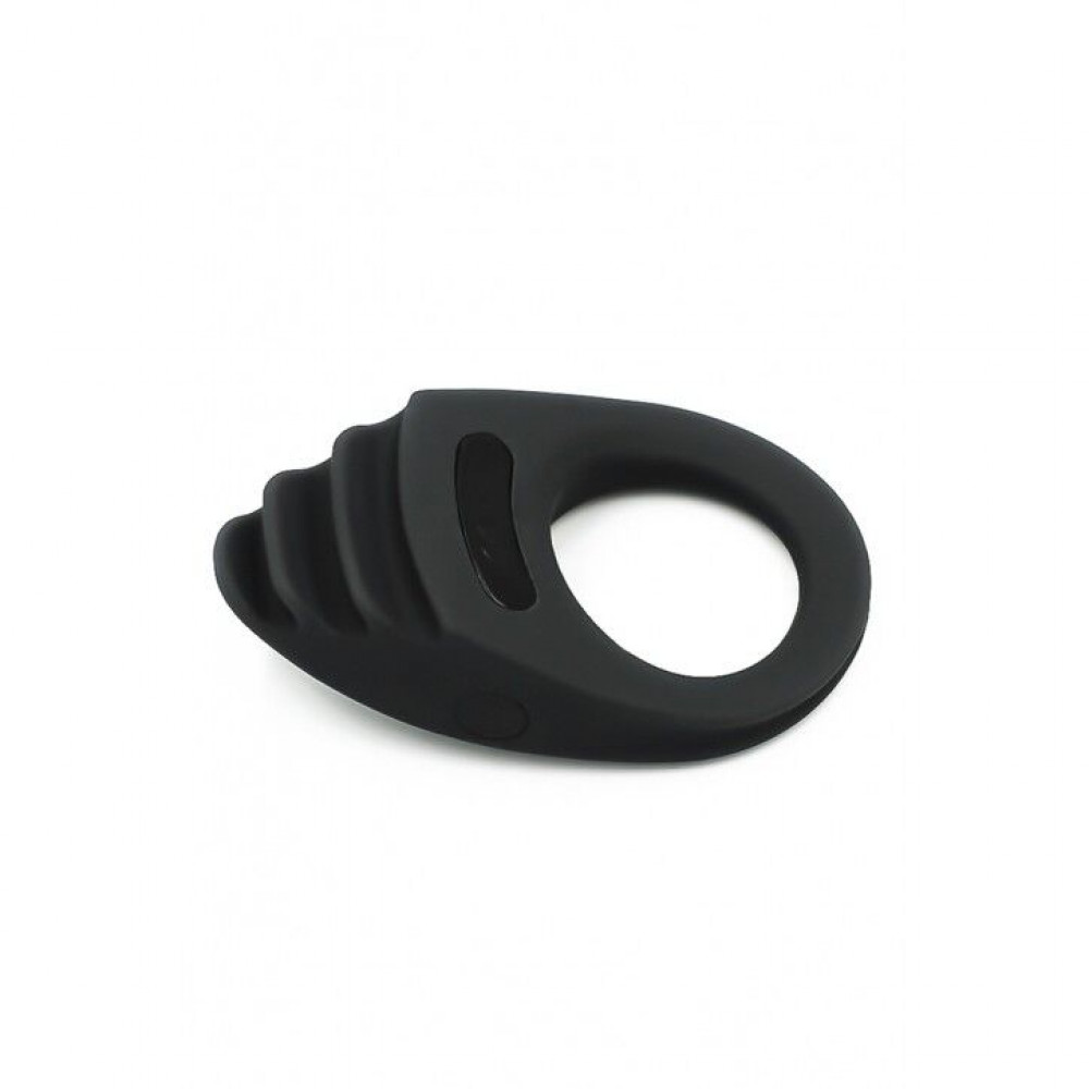 Эрекционные кольца с вибрацией - Эрекционное виброкольцо Wooomy Houpla, 10 режимов вибрации, диаметр 3 см 2