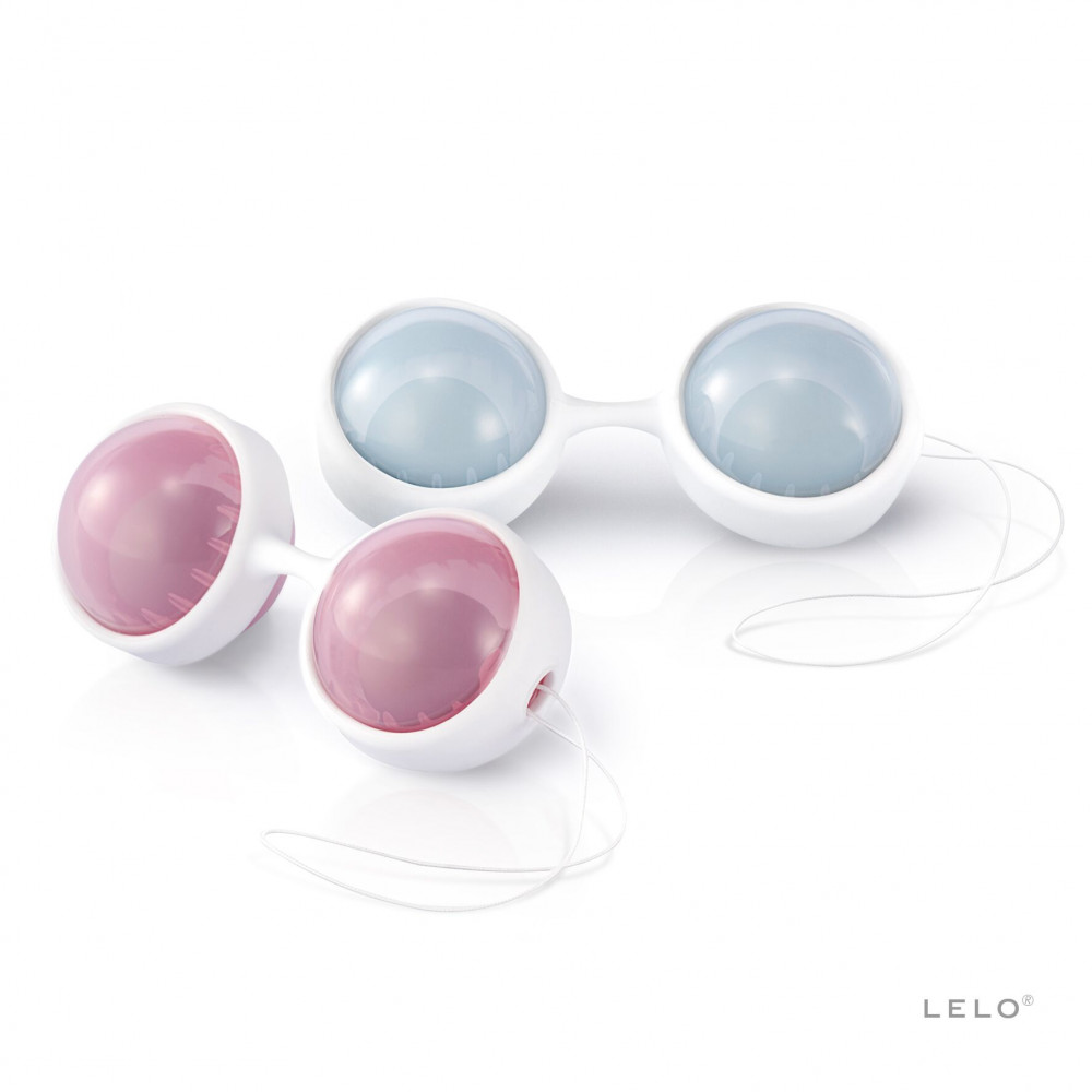 Вагинальные шарики - Набор вагинальных шариков LELO Beads, диаметр 3,5 см, изменяемая нагрузка, 2х28 и 2х37 г