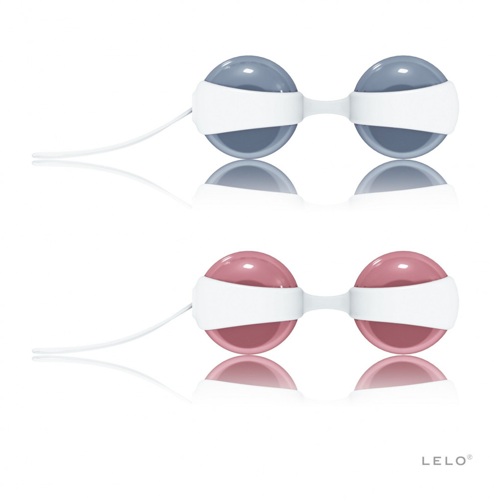 Вагинальные шарики - Набор вагинальных шариков LELO Beads, диаметр 3,5 см, изменяемая нагрузка, 2х28 и 2х37 г 8