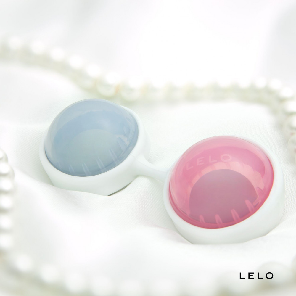 Вагинальные шарики - Набор вагинальных шариков LELO Beads, диаметр 3,5 см, изменяемая нагрузка, 2х28 и 2х37 г 1