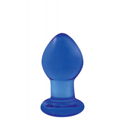 Стеклянная пробка NS Novelties CRYSTAL SMALL BLUE