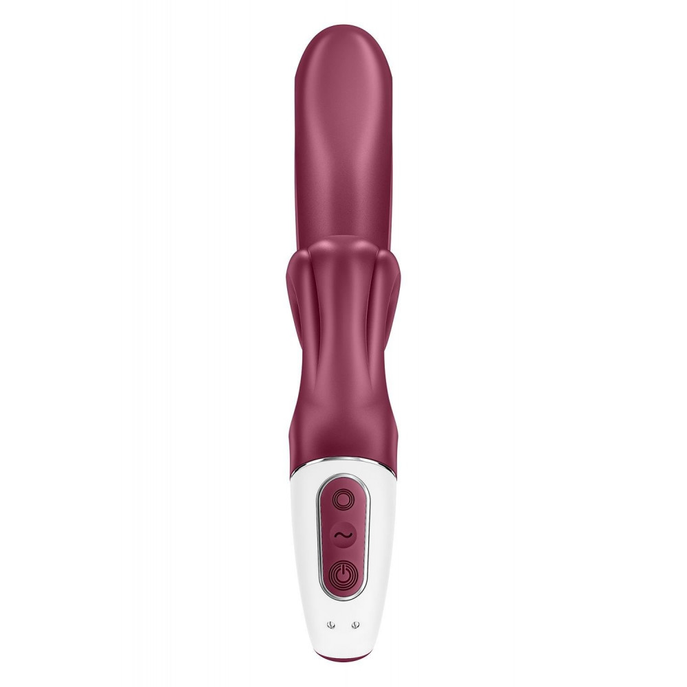 Разное - Стимулятор точки G и клитора Satisfyer Love me с вибрацией, бордовый 4