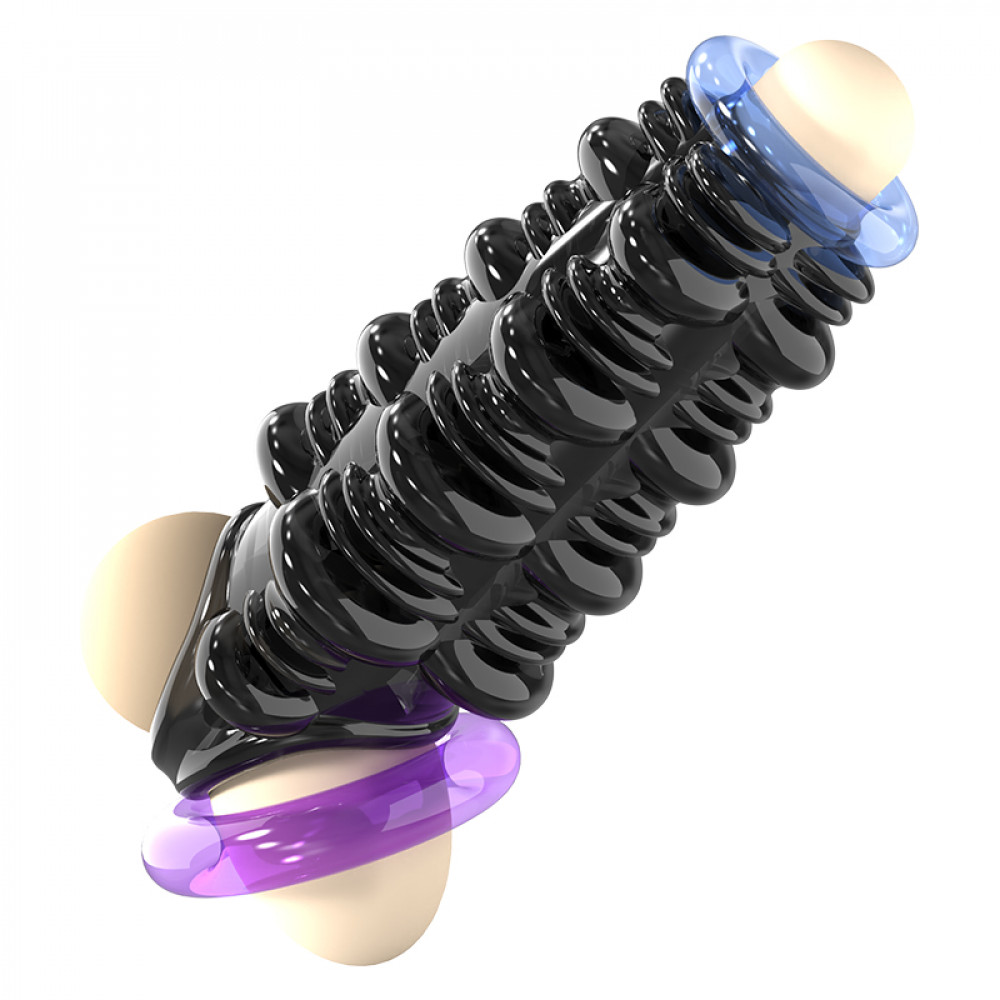  - Стимулююча насадка Meleon - Arcane Ring Locking Sleeve, PS-06 12