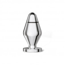 Металева анальна пробка Mystim Big John для електростимулятора, діаметр 6,5 см