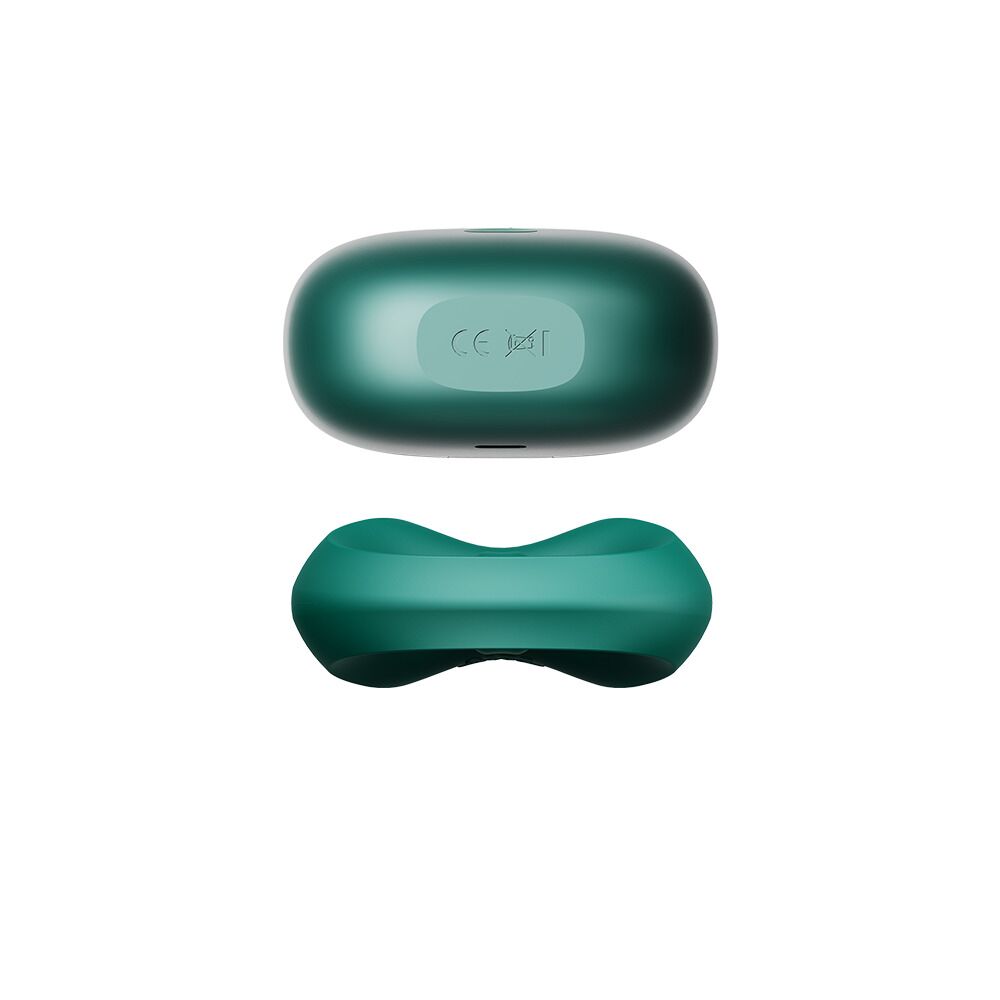 Эрекционные кольца с вибрацией - Эрекционное кольцо Zalo Apis Turquoise Green 13