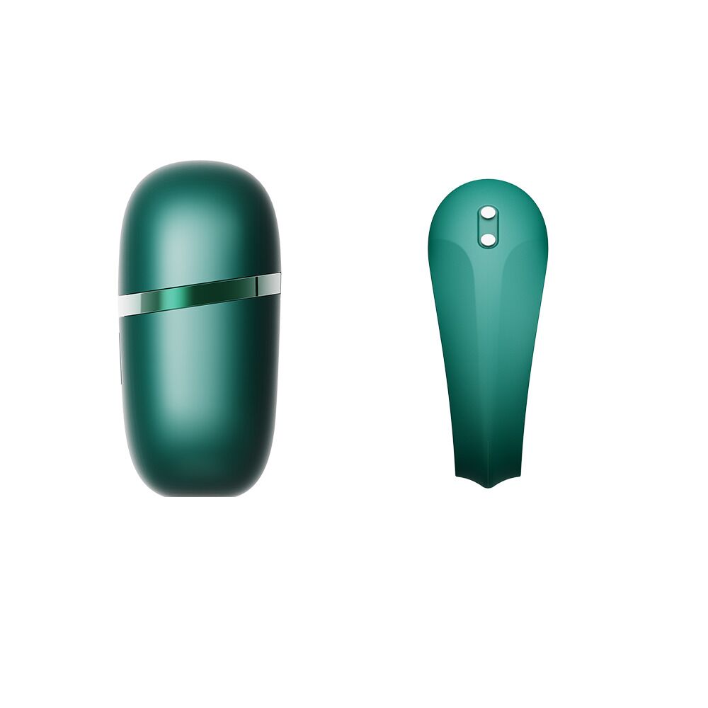 Эрекционные кольца с вибрацией - Эрекционное кольцо Zalo Apis Turquoise Green 16