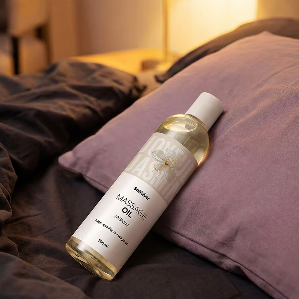 - Розпродаж!!! Масажна олія Satisfyer Massage Oil Jasmin 250 мл (термін 30.04.2027) 7