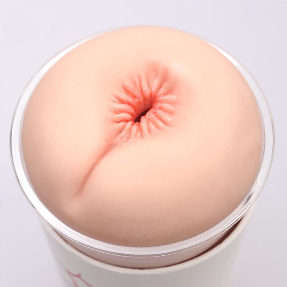 Мастурбатори без вібрації - Мастурбатор-анус Naked Factory Cup Sleeve A-1, наскрізний 2