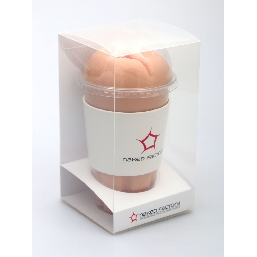 Мастурбатори без вібрації - Мастурбатор-анус Naked Factory Cup Sleeve A-1, наскрізний 1