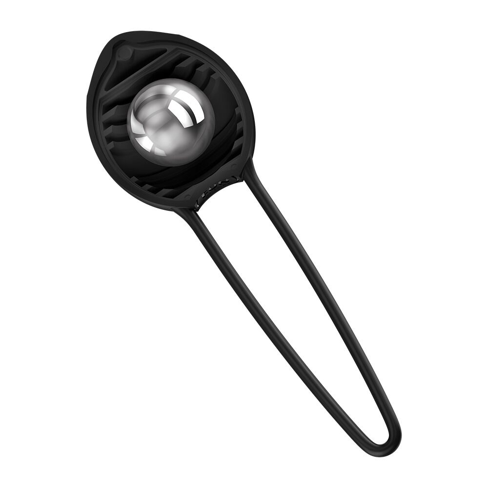 Вагінальні кульки та тренажери - Вагінальна кулька Fun Factory SMARTBALL UNO Black, одинарна, діаметр 3,6 см 4