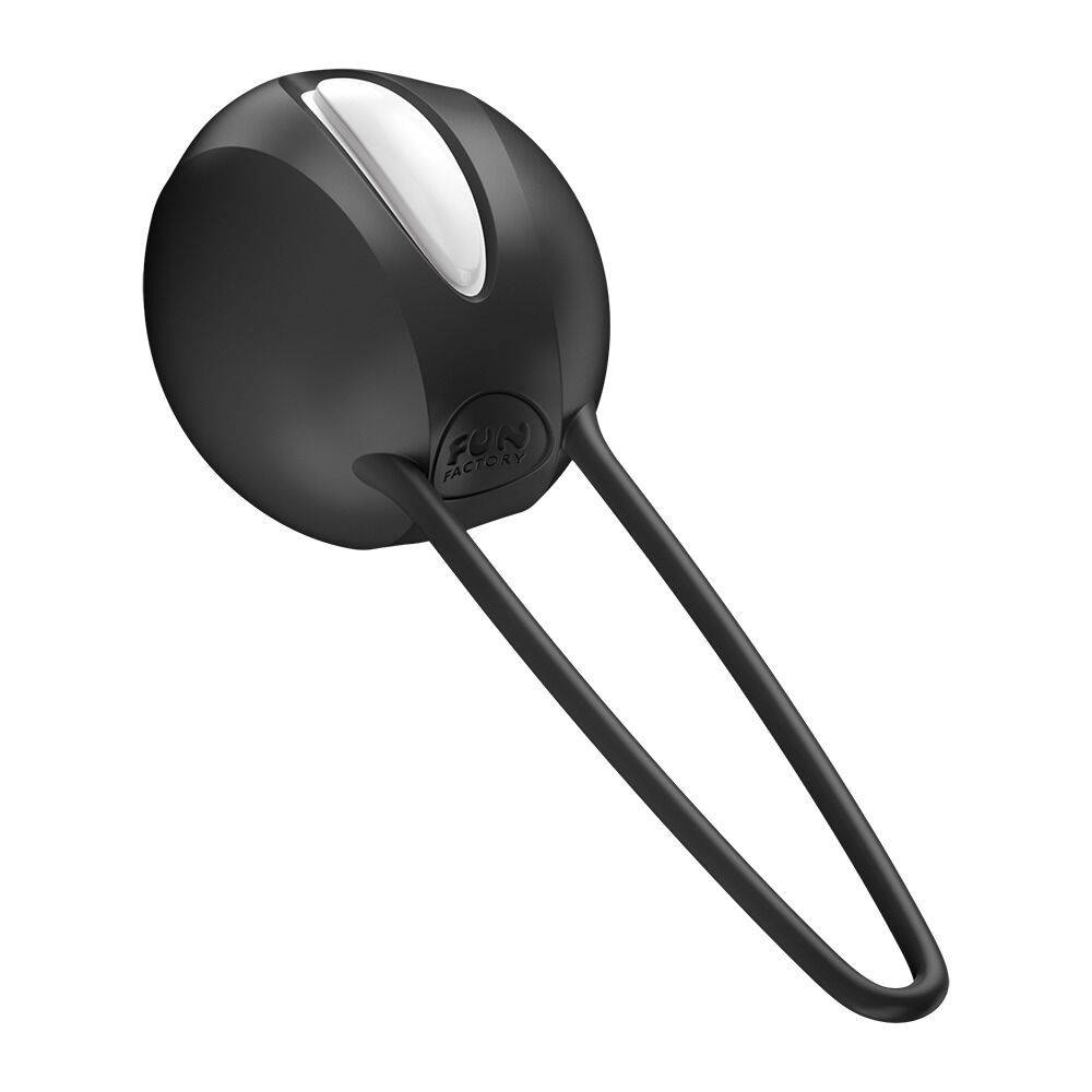 Вагінальні кульки та тренажери - Вагінальна кулька Fun Factory SMARTBALL UNO Black, одинарна, діаметр 3,6 см