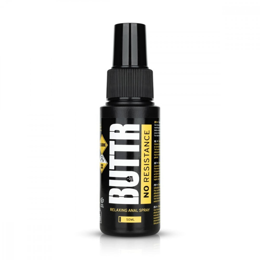 Анальні змазки - Розслаблювальний анальний спрей BUTTR Relaxing Anal Spray