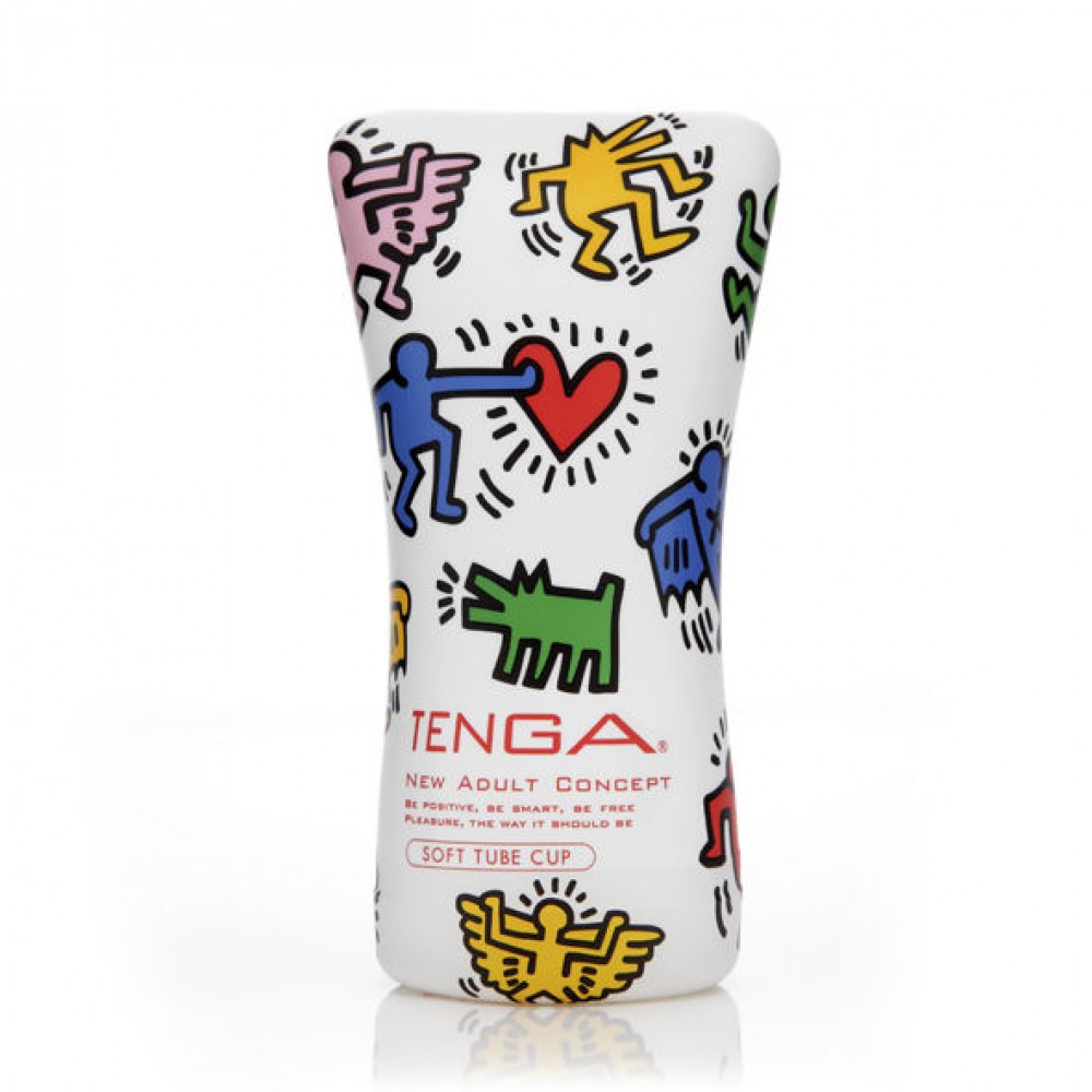 Мастурбатор - Мастурбатор Tenga Keith Haring Soft Tube Cup 15,5 x 6,9 см 1
