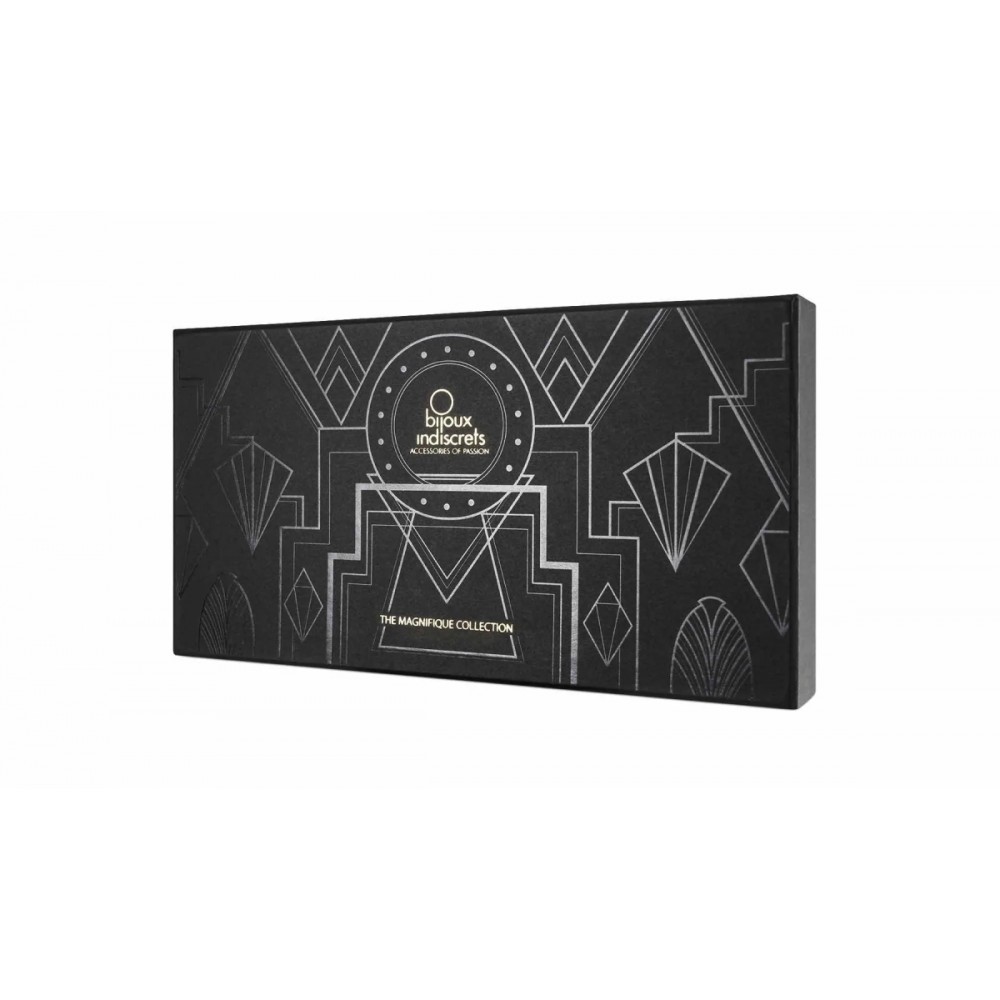 Різне - Ланцюжок портупея Bijoux Indiscrets Magnifique Bra Chain - Gold, прикраса на тіло 3