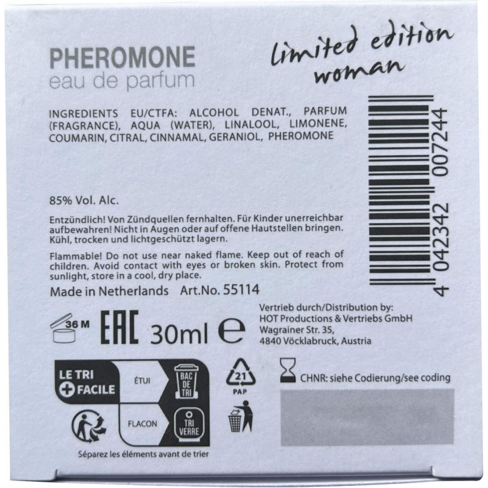 Разное - Туалетная вода для женщин HOT Dubai Limited Edition, с феромонами, 30 мл 4