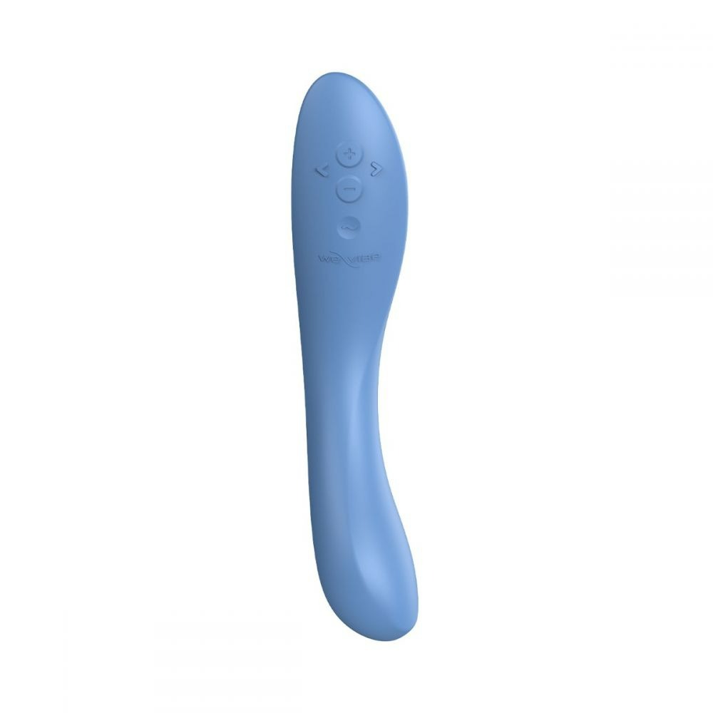 Вибраторы We-Vibe - Вибратор для точки G Rave 2 We-Vibe, силиконовый, синий, 19.3 х 3 см 11