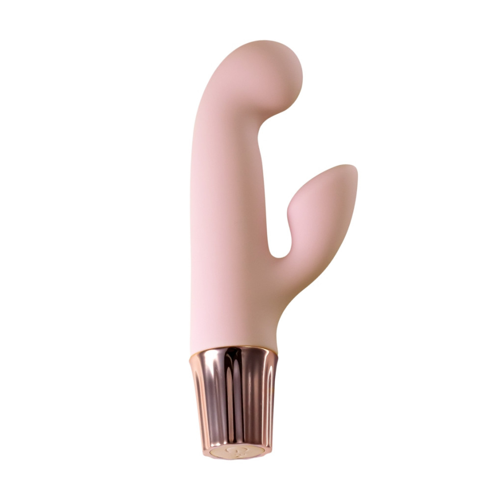 Вібратор-кролик - Вібратор-кролик CRUSHIOUS Mellow Cony, рожевий, 13,5 х 2,5 см 2