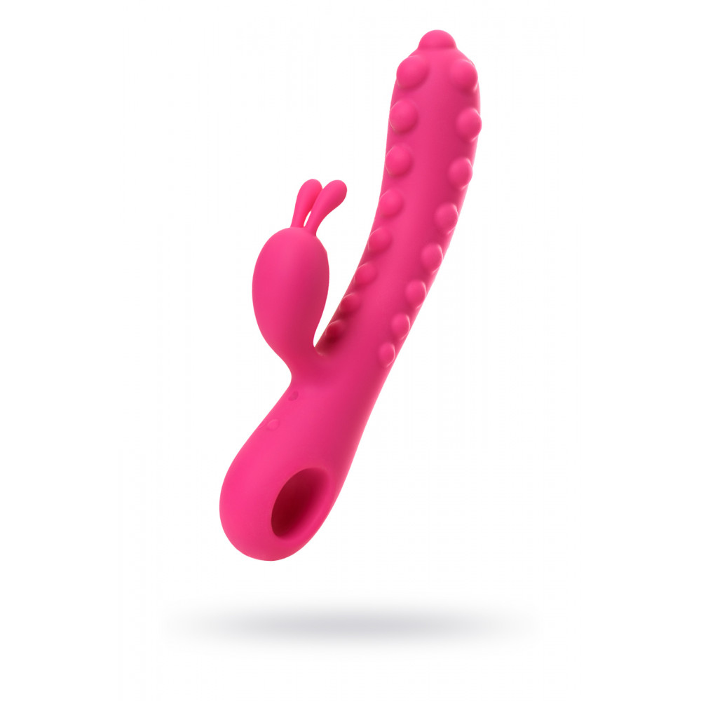 Секс игрушки - Вибратор-кролик со стимулирующими шариками, Kokos SMON No. 1, розовый
