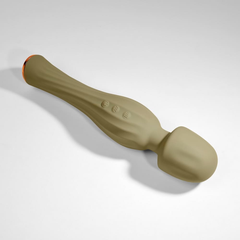  - Вібратор мікрофон Sweet Em Velvet Lure, 28 режимів вібрації, зелений 1