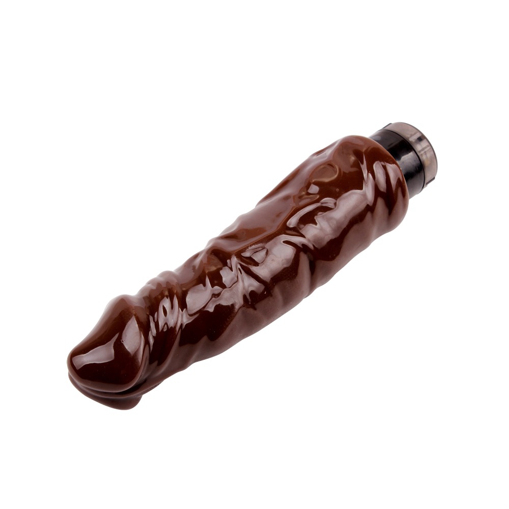 - Реалистичный вибратор большого размера Chisa Real Touch XXX Vibration Hard On, коричневый 4